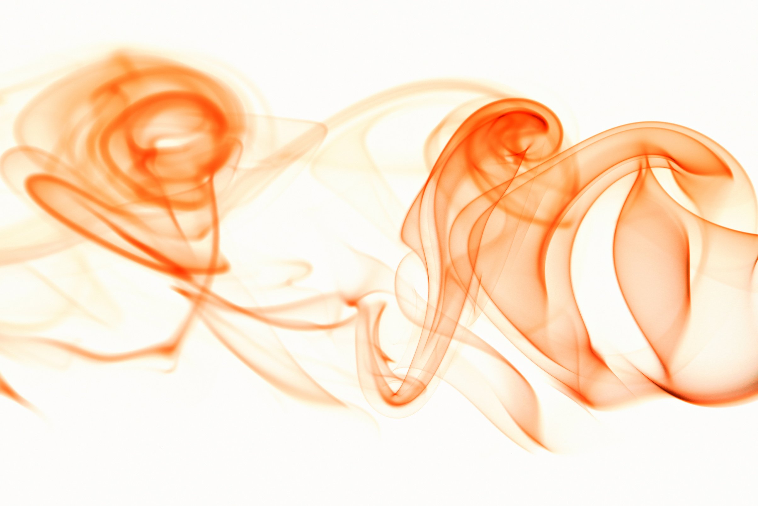 orange smoke swirl